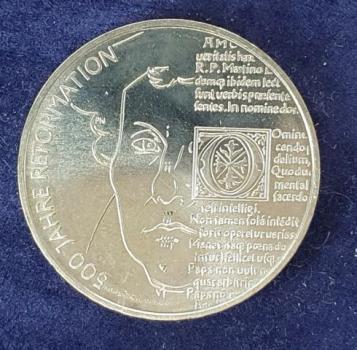20 EUR Gedenkmünze "500 Jahre Reformation" aus 925er Sterlingsilber