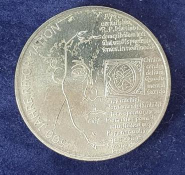 20 EUR Gedenkmünze "500 Jahre Reformation" aus 925er Sterlingsilber