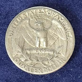 Preview: 1/4 Dollar 1952, Washington Quarter, USA aus 900er Silber