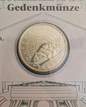 Preview: Numisblatt 04/2002 mit Gedenkmünze 10 EUR Museumsinsel Berlin 925er Silber