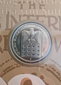 Numisblatt 05/2005 mit Gedenkmünze 10 EUR Bertha von Suttner 925er Silber