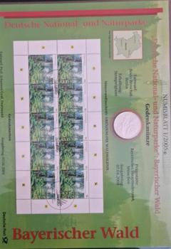 Numisblatt 01/2005 mit Gedenkmünze 10 EUR Bayerischer Wald 925er Silber
