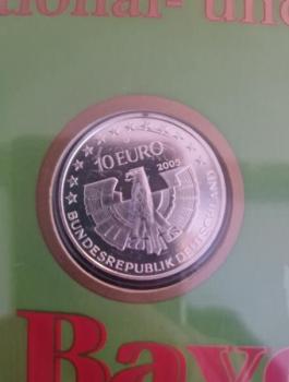 Preview: Numisblatt 01/2005 mit Gedenkmünze 10 EUR Bayerischer Wald 925er Silber