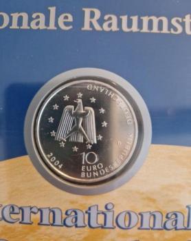 Preview: Numisblatt 05/2004 mit Gedenkmünze 10 EUR Internationale Raumstation ISS 925er Silber
