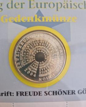 Preview: Numisblatt 02/2004 mit Gedenkmünze 10 EUR Erweiterung der EU 925er Silber