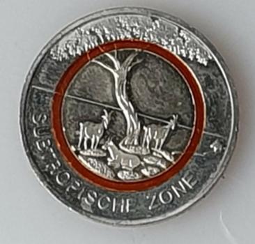 5-Euro-Sammlermünze  - Subtropische Zone - Prägestätte G