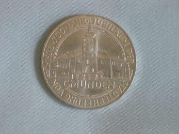 100 Schilling Österreich "Gmunden" 640er Silbermünze