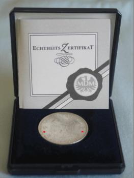 5 Reichsmark Drittes Reich "Garnisonskirche" 1934 E aus 900er Silber + Echtheitszertifikat