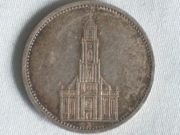 5 Reichsmark "Garnisonskirche" III Reich 1935 A aus 900er Silber