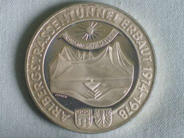 100 Schilling Österreich "Arlberg Tunnel", 640er Silbermünze KM# 2941