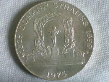 100 Schilling Österreich "Johann Strauss", 640er Silbermünze KM# 2923