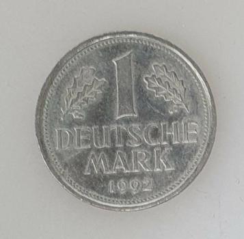 1 DM 1992 F  -Bundesrepublik Deutschland-