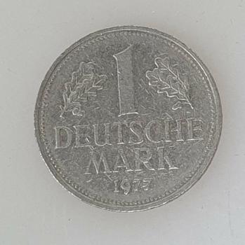 1 DM 1977 J  -Bundesrepublik Deutschland-