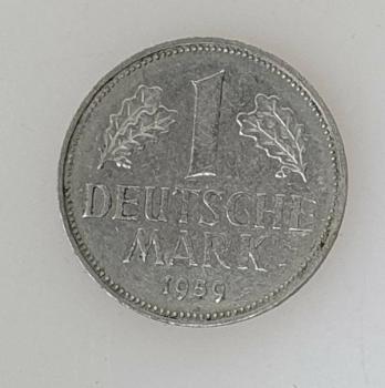 1 DM 1959 J  -Bundesrepublik Deutschland-