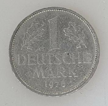 1 DM 1976 F  -Bundesrepublik Deutschland-