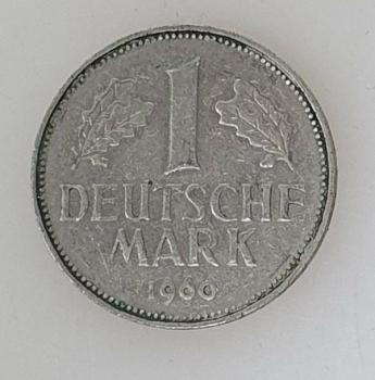 1 DM 1960 G  -Bundesrepublik Deutschland-