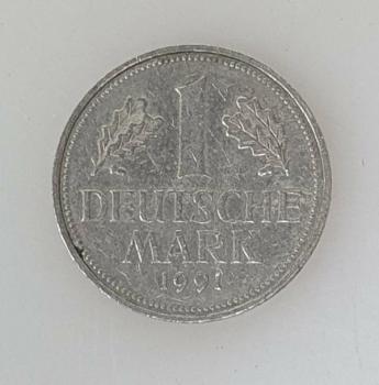 1 DM 1991 J  -Bundesrepublik Deutschland-