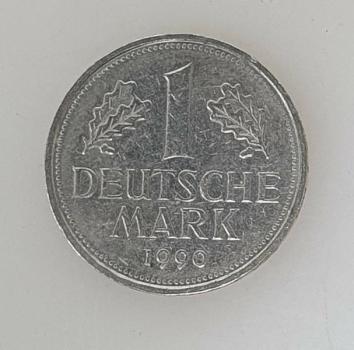 1 DM 1990 A  -Bundesrepublik Deutschland-