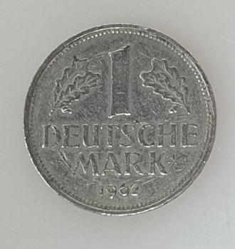 1 DM 1962 F  -Bundesrepublik Deutschland-