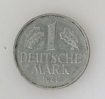 1 DM 1961 F -Bundesrepublik Deutschland-