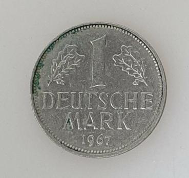 1 DM 1967 F -Bundesrepublik Deutschland-