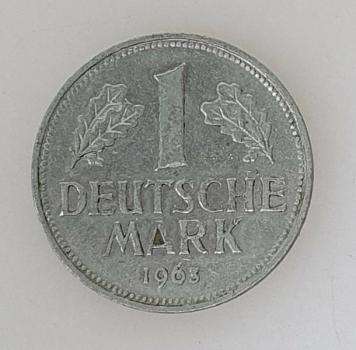1 DM 1963 J -Bundesrepublik Deutschland-