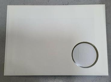 Numisbrief mit Porzellanmedaille, Philatelia Köln 1991