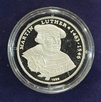 1000 Francs 1999, Martin Luther, Togo, Silber 999