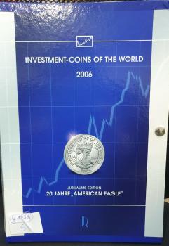 Investment Coins of the World -20 jahre American Eagle- 2006