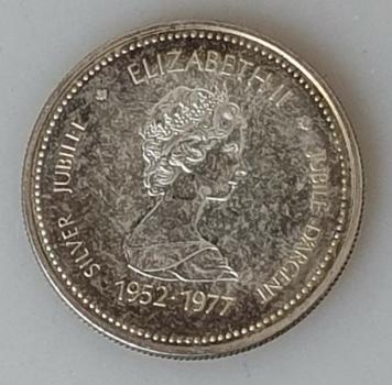 Preview: 1 Dollar 1977, 25. Jahrestag Thronbesteigung von Königin Elisabeth II, Kanada aus 500er Silber