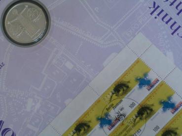 Numisblatt 2/2000 mit Gedenkmünze 10 DM Expo 2000 Hannover