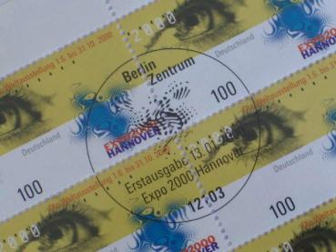 Preview: Numisblatt 2/2000 mit Gedenkmünze 10 DM Expo 2000 Hannover