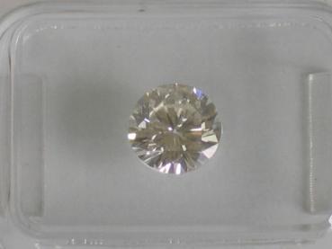 Diamant im Brillantschliff 1.07 ct / SI1, Color: G, G/ G/ G mit GIA Report