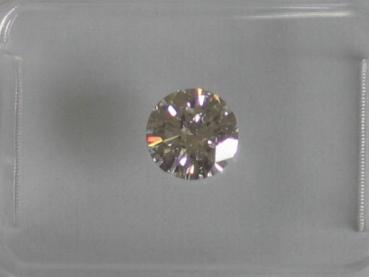 Preview: Diamant im Brillantschliff "G" 0.58 ct / VVS2 mit GIA Report, Laser Inscription Registry