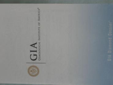 Preview: Diamant im Brillantschliff "E" 0.52 ct / SI1 mit GIA Report, Laser Inscription Registry