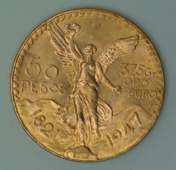 50 Pesos "Centenario" Mexiko 37,5g Gold 999,9
