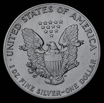 1 oz American Eagle 1986, USA, 999er Silber