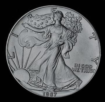 1 oz American Eagle, USA, 999er Silber