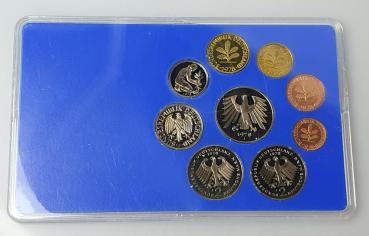 Preview: Kursmünzsatz DM 1978 J -Hamburgische Münze- 1 Pfg bis 5,- DM in polierter Platte PP