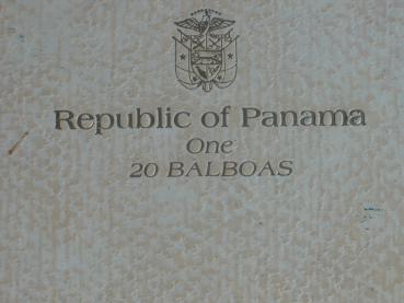 20 Balboas "Simon Bolivar" Panama, Silbermünze 925er Sterlingsilber in OVP, 130 Gramm