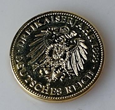 Preview: Medaille Kaiser "Wilhelm I" vergoldet von Bayerisches Münzkontor