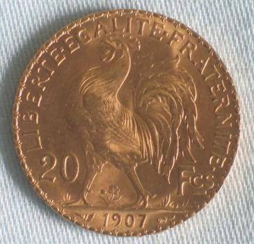 20 Francs "Marianne" 1907