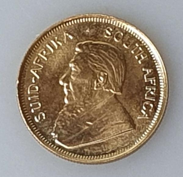 Krügerrand 1/4 oz (Unze) 1980, Anlagemünze
