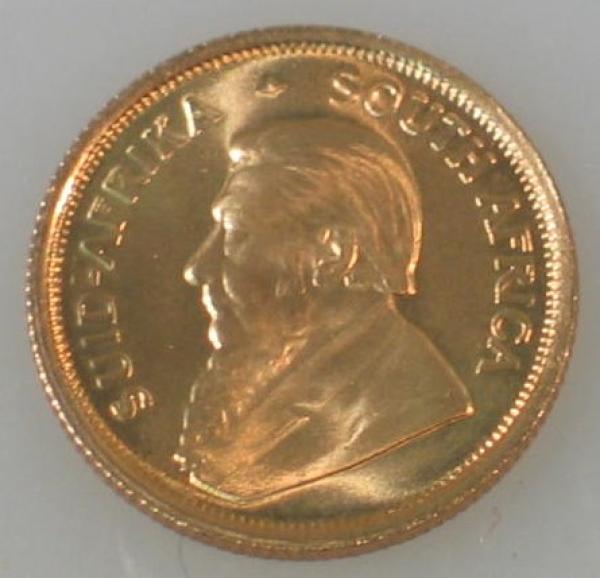 Krügerrand 1/10 oz (Unze) 1982, Anlagemünze