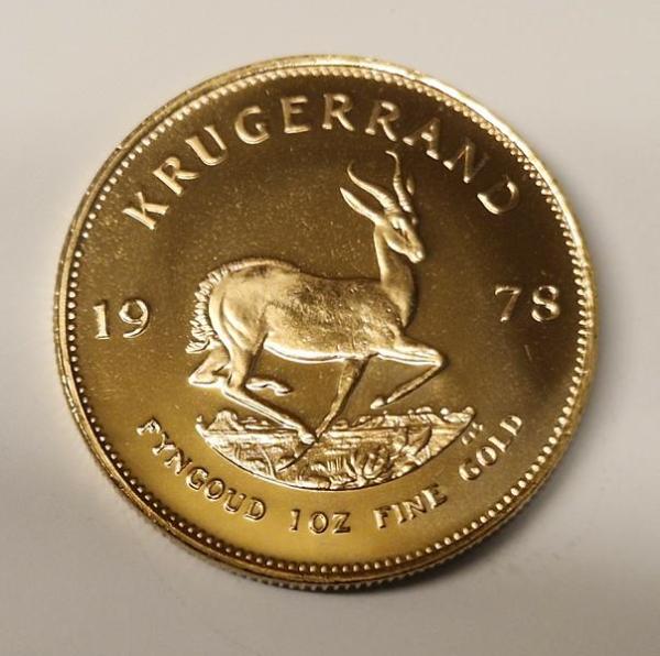 Krügerrand 1 oz (Unze) 1978, Anlagemünze