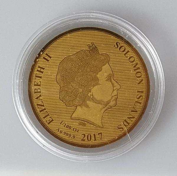100 Dollars "Double Eagle" 2017 Solomon Islands 999,9 Gold