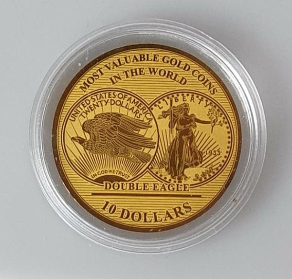 100 Dollars "Double Eagle" 2017 Solomon Islands 999,9 Gold
