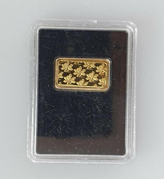 1 Gramm Goldbarren Gold Quadriga aus 999,9 Feingold in OVP