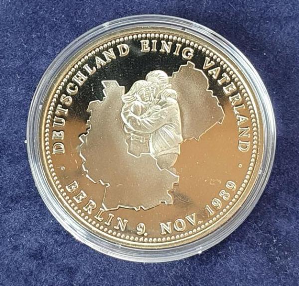 Medaille Deutschland Einig Vaterland 1990 CuNi