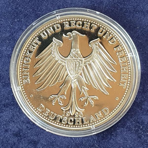 Medaille Deutschland Einig Vaterland 1990 CuNi